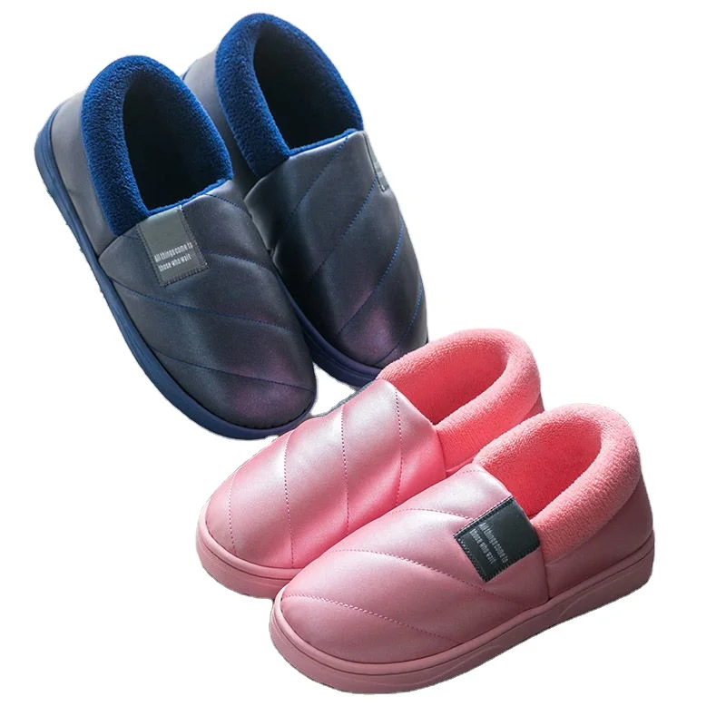 
Design Comfortable Winter young And Lady Warm Indoor House Cotton Padded Home Slippers 