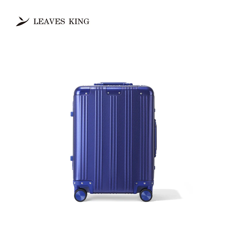 Full aluminium  good quality travel suitcases hot selling  large capacity aluminum frame pure metal suitcases