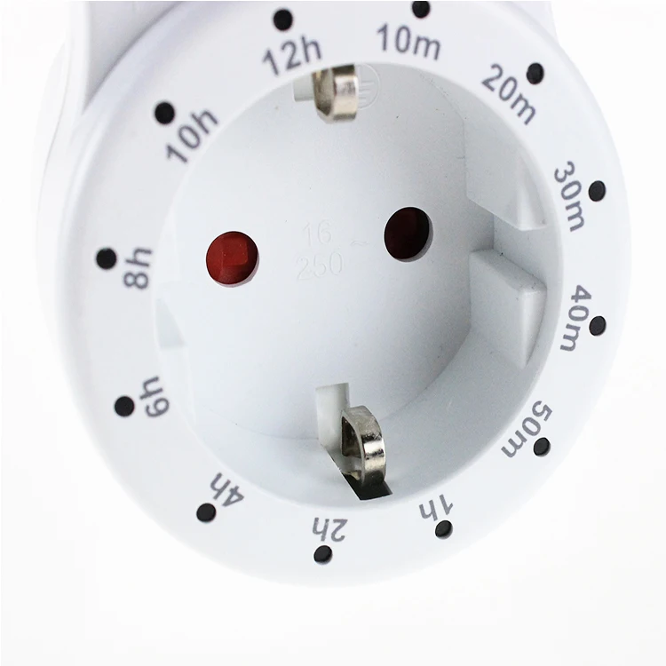 EU Standard Kitchen Cooking Mechanica Adapter Charger With Timer