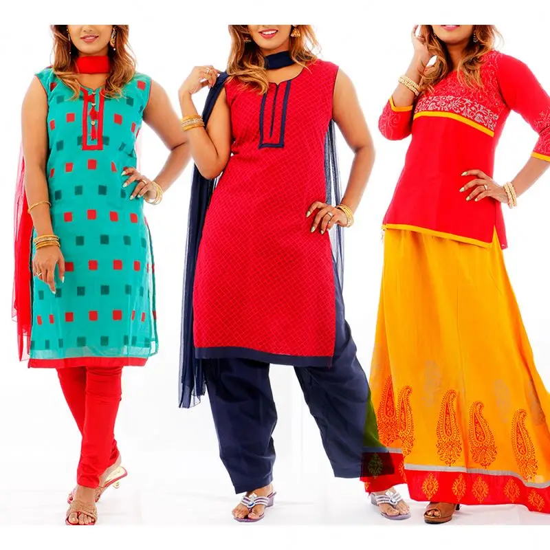 
New Pakistani Designer Kurtis Muslim Clothing Sarees Indian For Islamic Long Kurti 