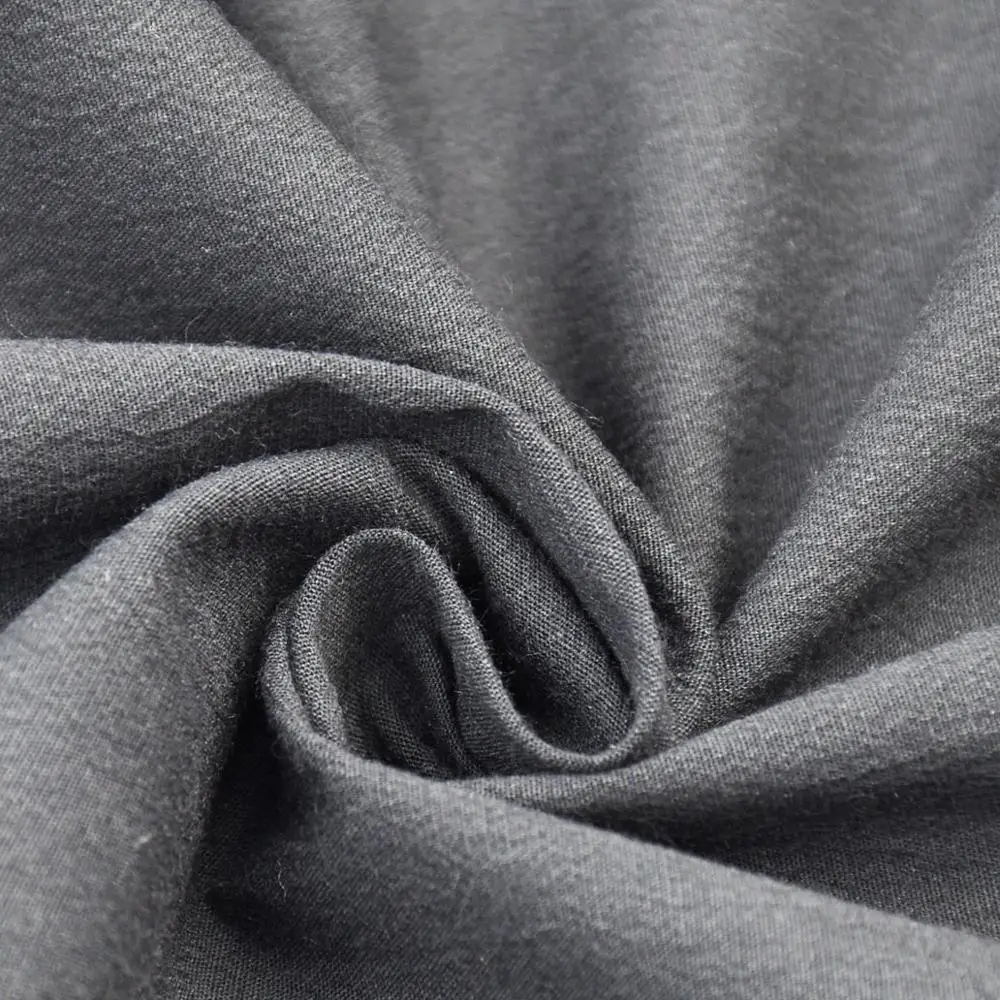 Фабрика в Китае, оптовая продажа, хлопчатобумажная, спандексовая поплин, креп-ткань для женских платьев и других материалов одежды