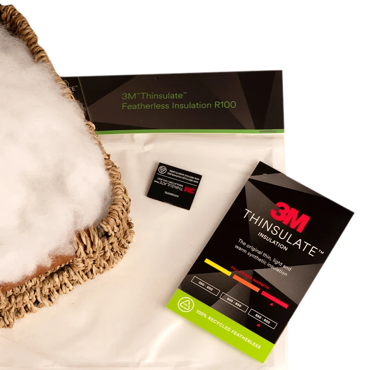 R100 OEM Recycle Winter Wear 3M Thinsulate Comfortable Thin Insulating Padding