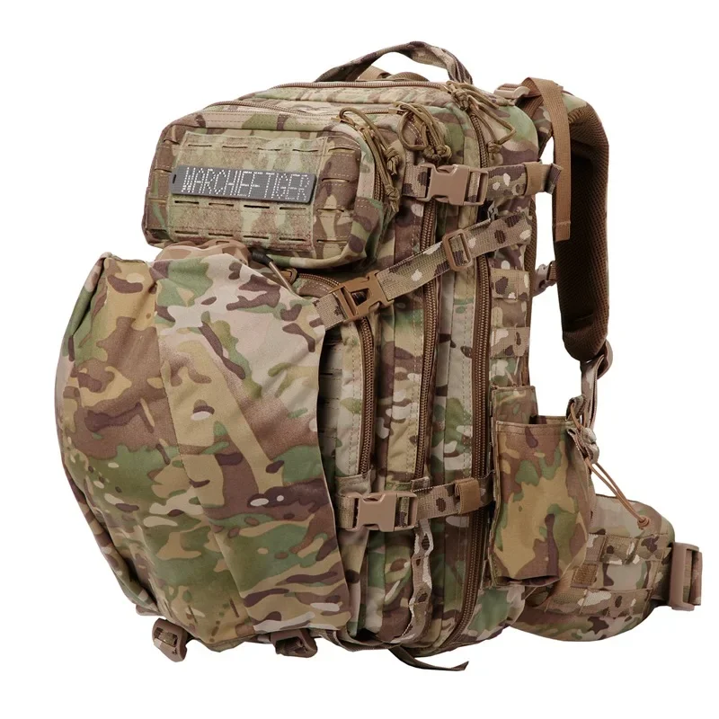 2024 Oxford cloth tactical Backpack Motorcycle Helmet Lightweight Waterproof Backpack tactical helmet bag custom