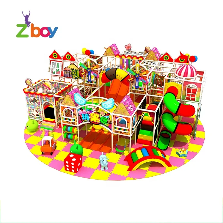 
Hot selling amazing kids amusement park indoor playground 