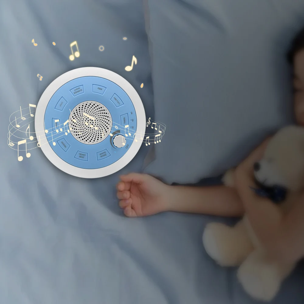 Portable White Noise Outdoor Speaker For Adult Children Sleeping white noise baby light Sound Machine