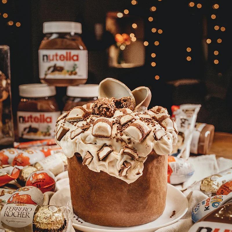 Chocolate Flavor Powder Sweet Chocolate Pastry Ice Cream Powder