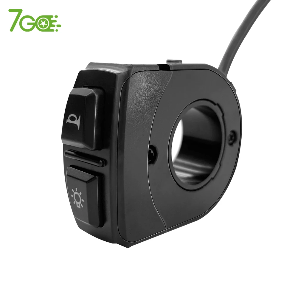 E-Bike Frontlight+Horn/Cruise Switch Scooters Electric Bicycle Intelligent MTB Bike Tricycle Accessories
