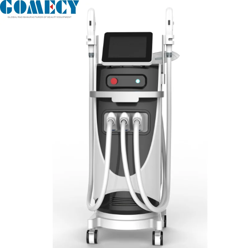 Beauty Salon Equipment 3 In 1 Laser Beauty Machine Multifunction Ipl Yag Laser Rf Elight