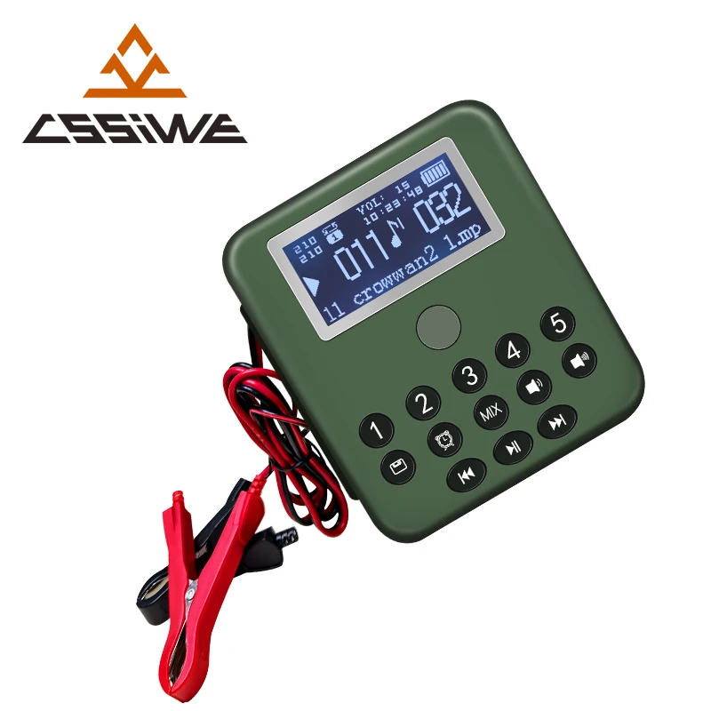 Cssiwe New Arrival Factory Wholesale Waterproof Bird Sound Device Electronic Bird Call for Hunting Bird Caller Mp3 Hunt