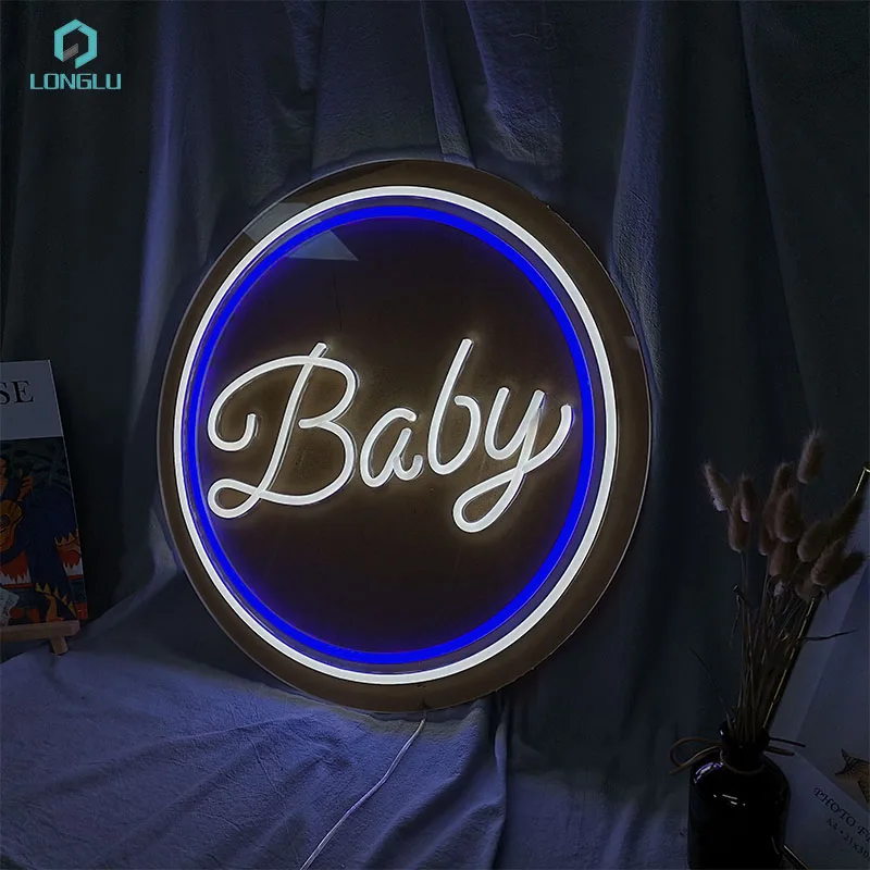 It a boy wall-mounted led custom wedding decoration neon sign design Use indoor