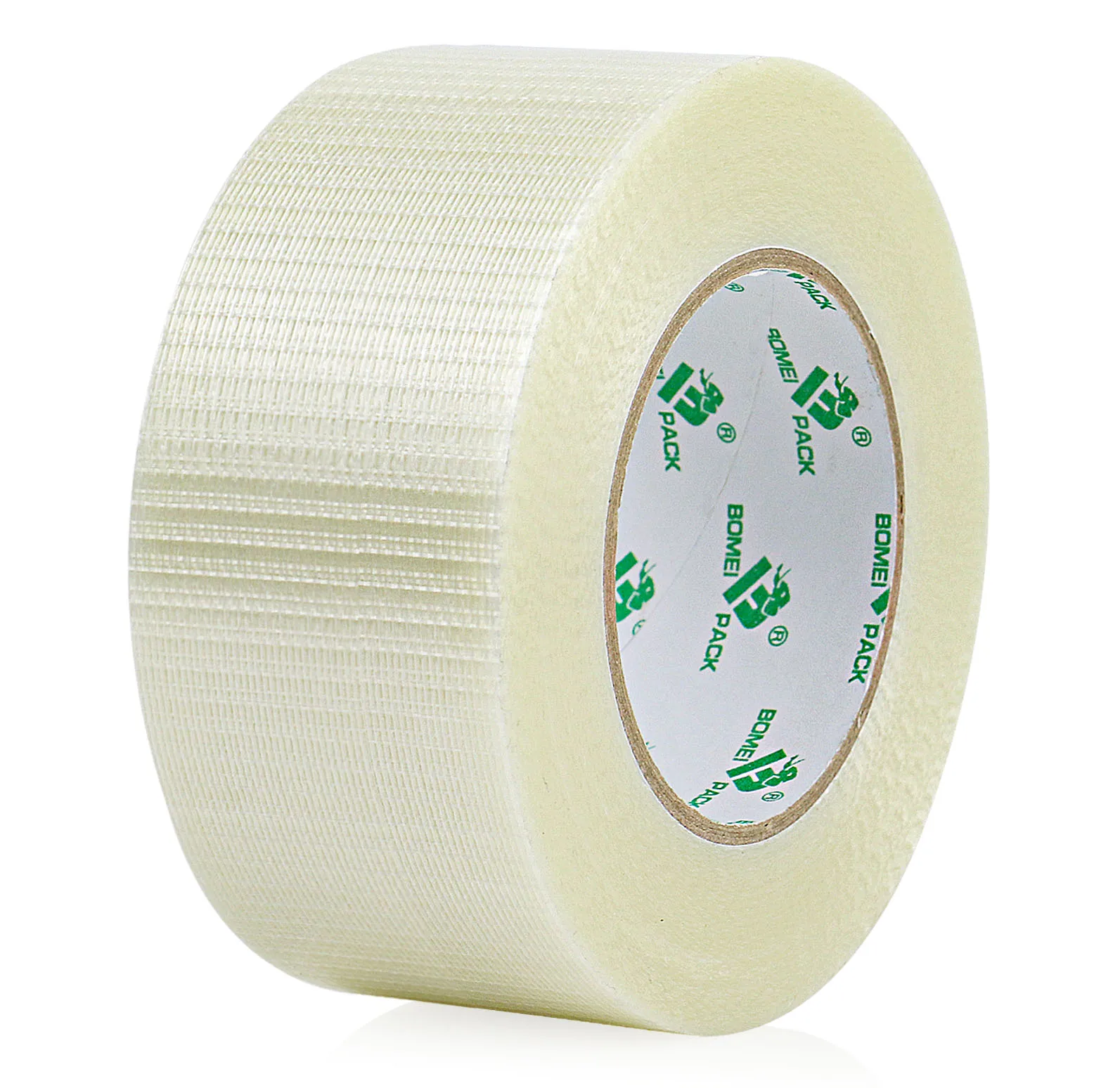 BOMEI PACK Free Sample Filament Tape Transparent Reinforced Fiberglass