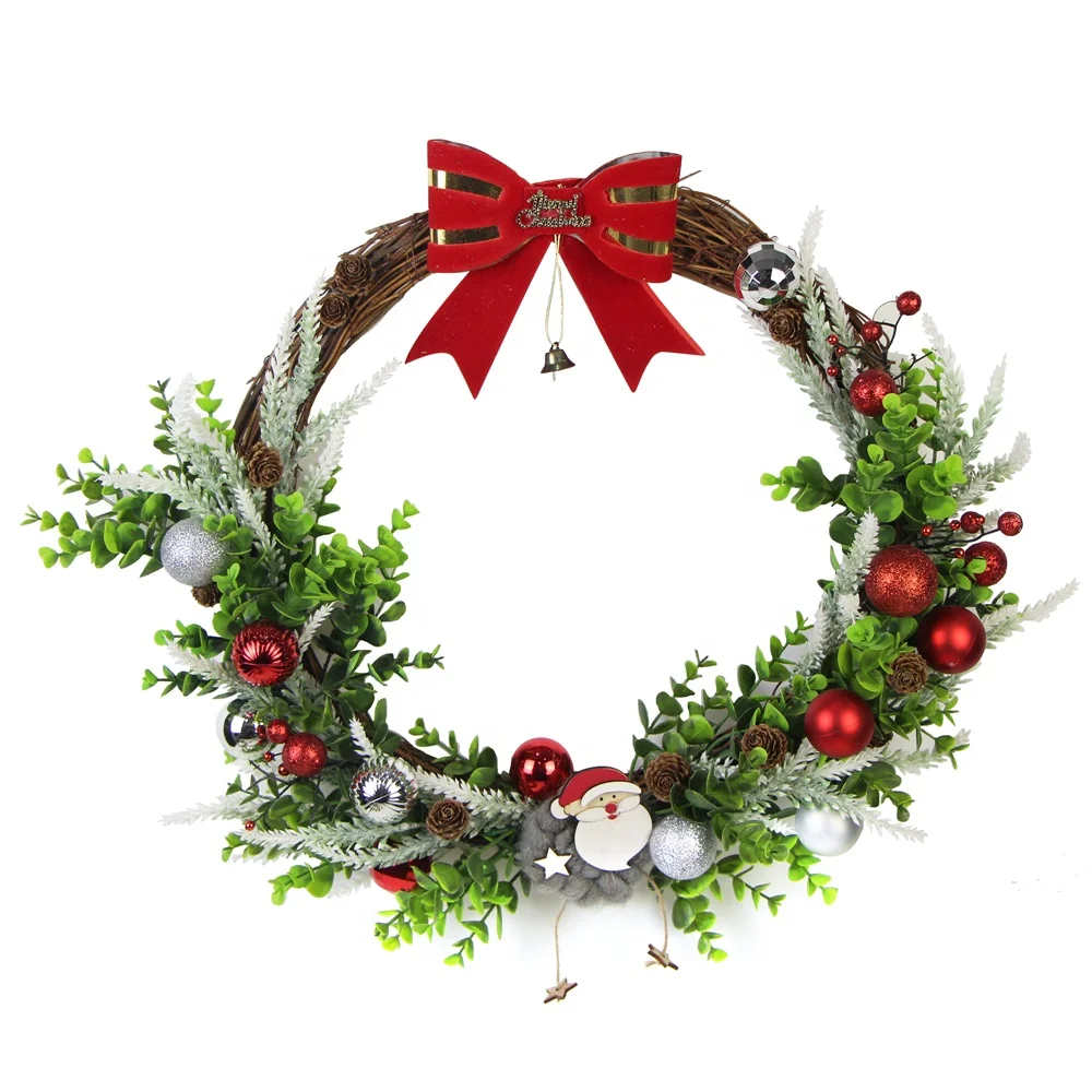 Wedding supplies outdoor decorative flowers christmas wreaths for home