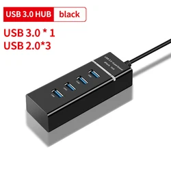 New 4 Ports Usb c hub Portable High Speed Usb Docking Station Usb 3.0 Hub