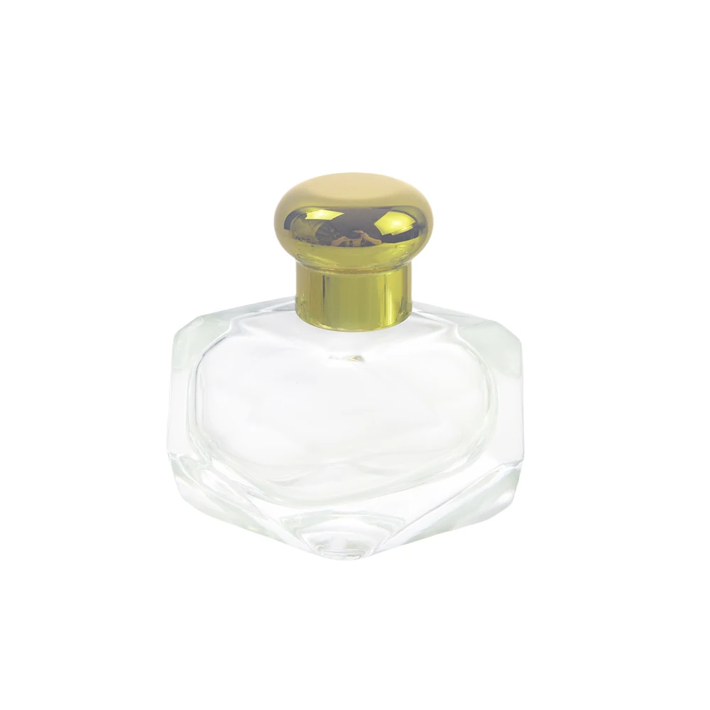 30ml Triangular shape Qatar Perfume Glass Bottle competitive price white porcelain glass perfume in diamond shaped bottles