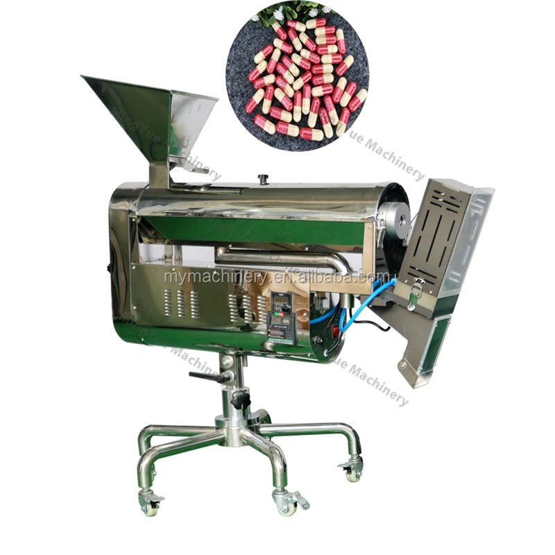 Pharmacy lab use Factory Supply High Speed Capsule Polisher, Capsule Polishing Machine