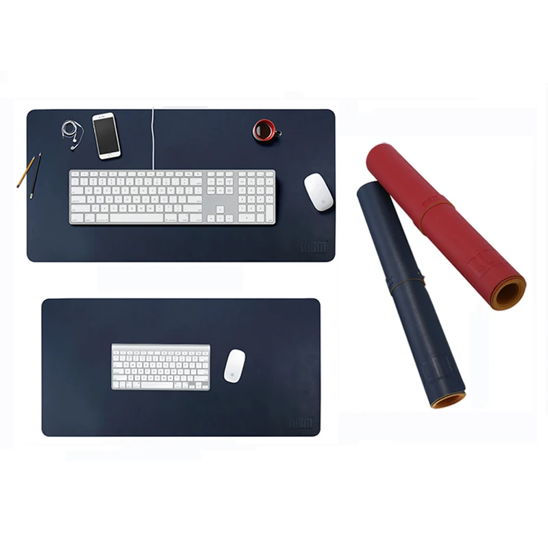 BUBM Custom Large Size Waterproof Study PU Leather Full Computer Desk Pad Mat