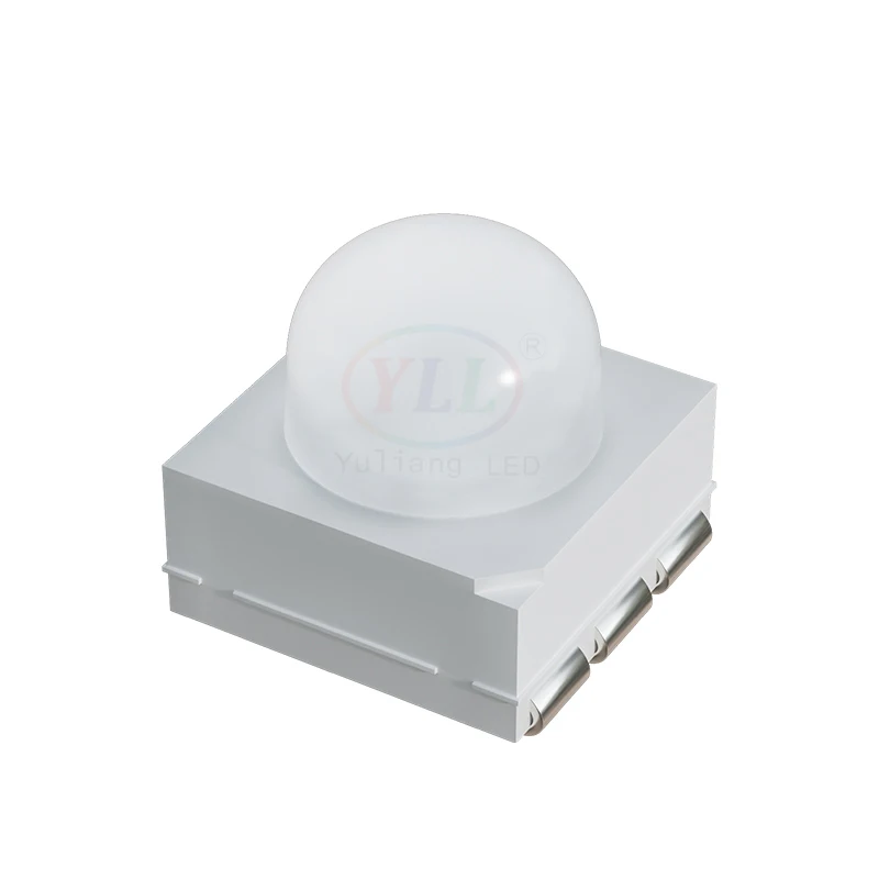 Epistar chip led lens 5050 super flux 620nm 630nm red light /yellow/green/blue/white 630nm 588nm 30 degree for LED display