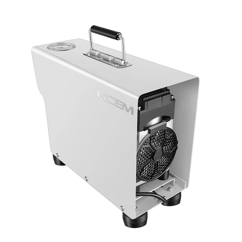 HCEM Portable Pond Aeration System HC750XM-CAB 1hp Low Noise Piston Aeration Pump for 3 Acre Lake Aeration