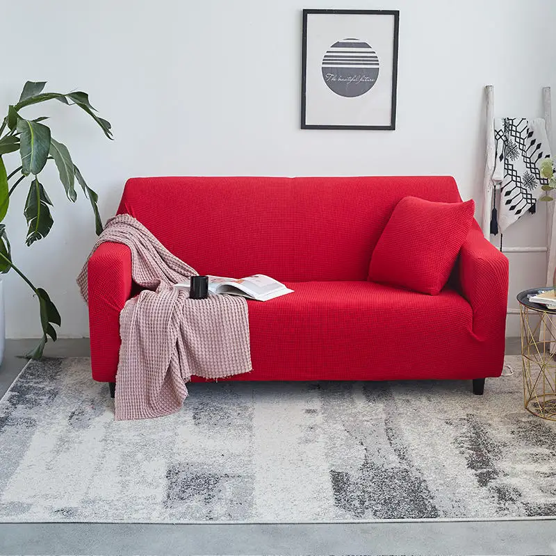 chat me for free sample corner sofa cover 3 seats thickened stretch Sofa Slipcovers used for  leather sofa