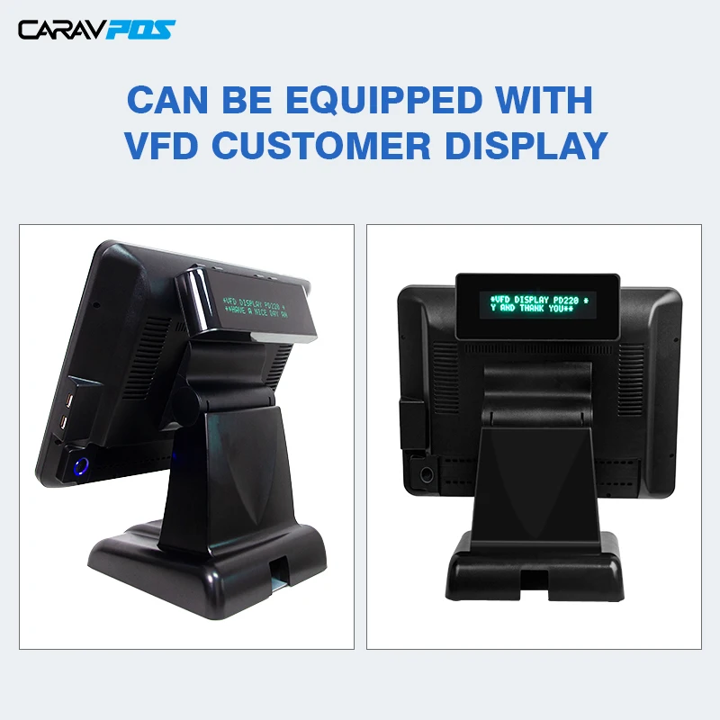 Pos payment machine J1900/4G/64G with 58mm/80mm printer card reader cash drawer barcode scanner tablet pos system