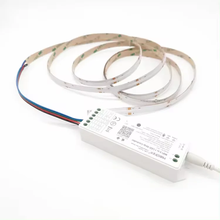 Hot selling RGB led strip 756leds Smart  14w COB Strip 10MM 12V 5M Flexible COB Led Strip RGB For Advertising