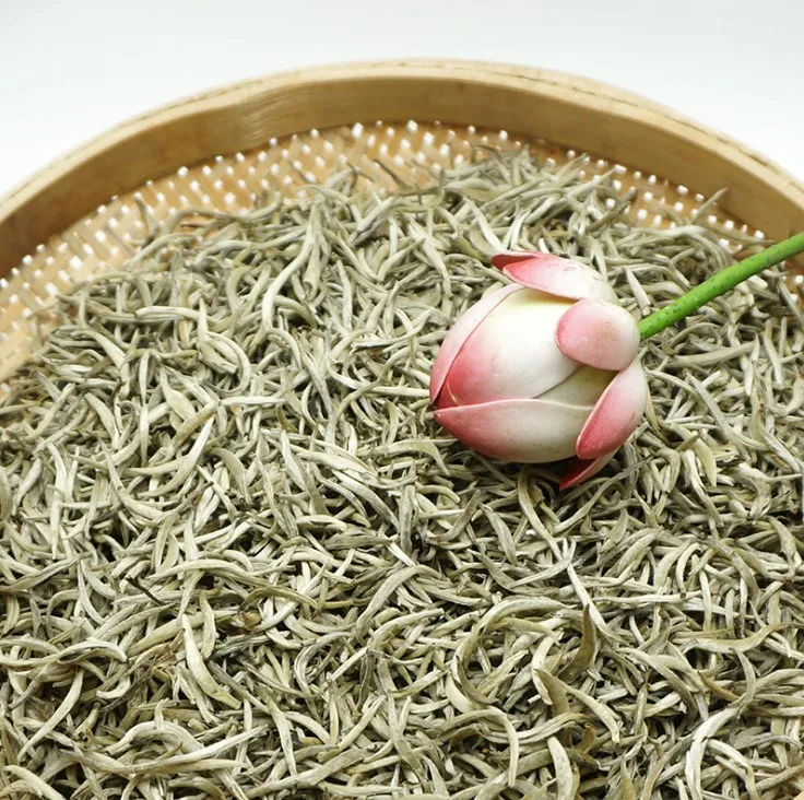 Серебряная игла Bai Hao Yin Zhen листовой белый
