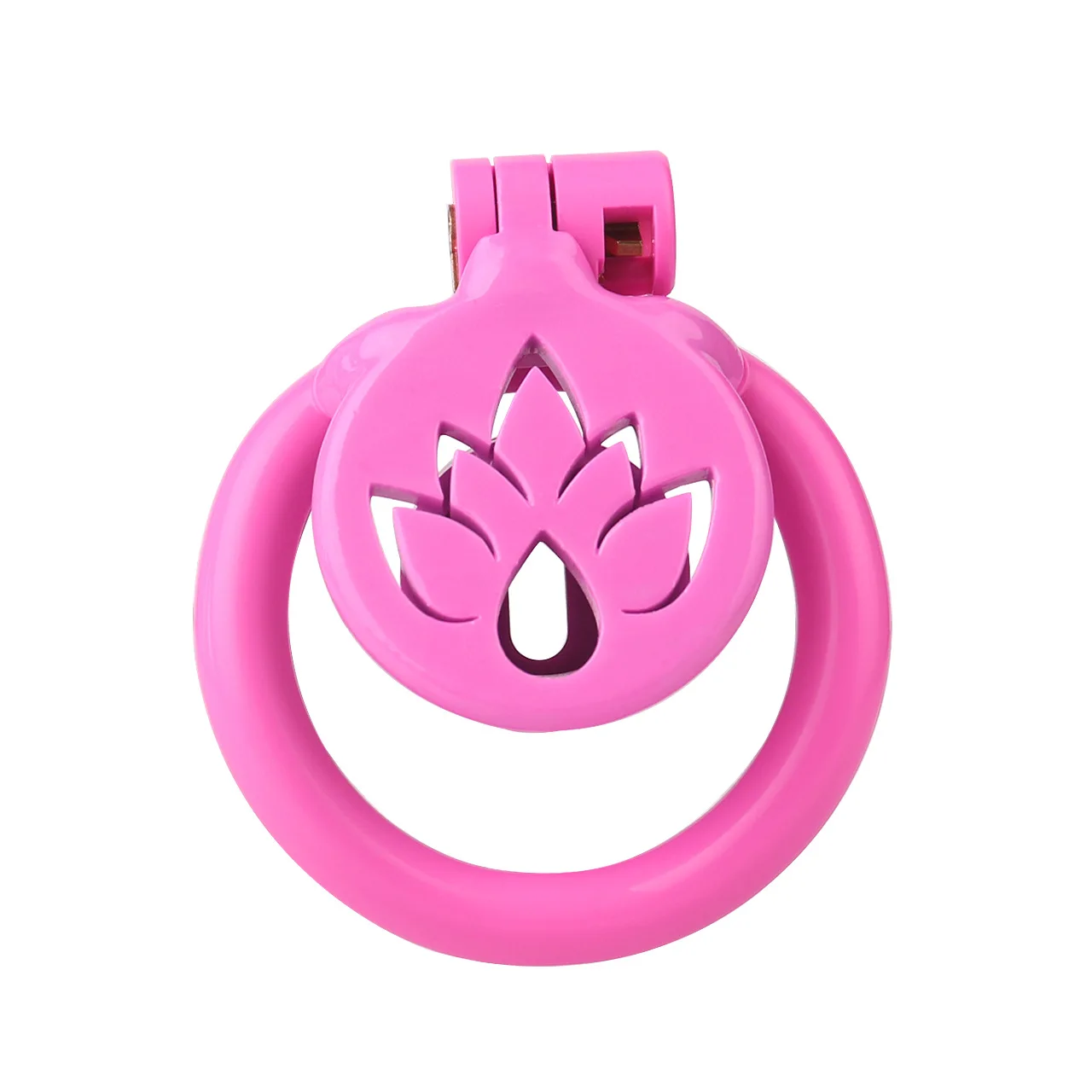 Flower plate negative value wearable chastity lock male sex control resin sex toys for men couple men