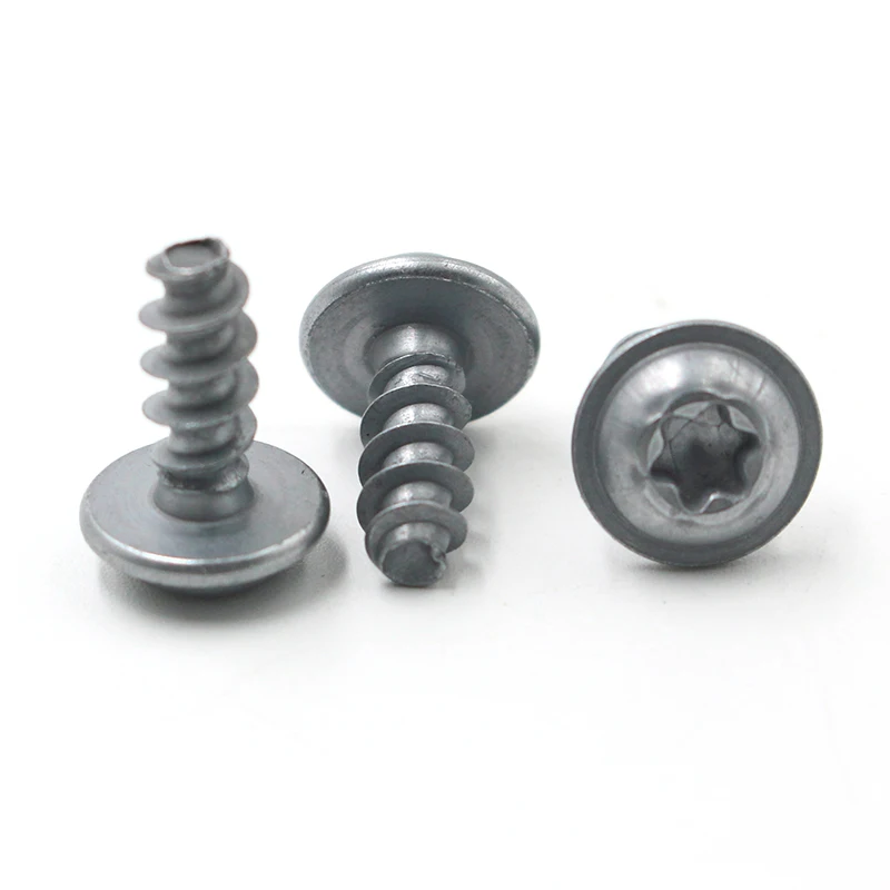 M1.5 M2 M3 Stainless Steel PT pan head Torx Micro Self Tapping Thread Forming Screws for Plastic