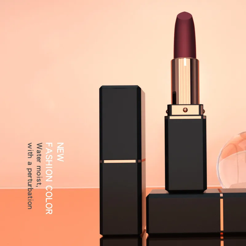 Custom logo 15-color  matte red lipstick  red lipstick set hot selling makeup red lipstick for women cosmetic