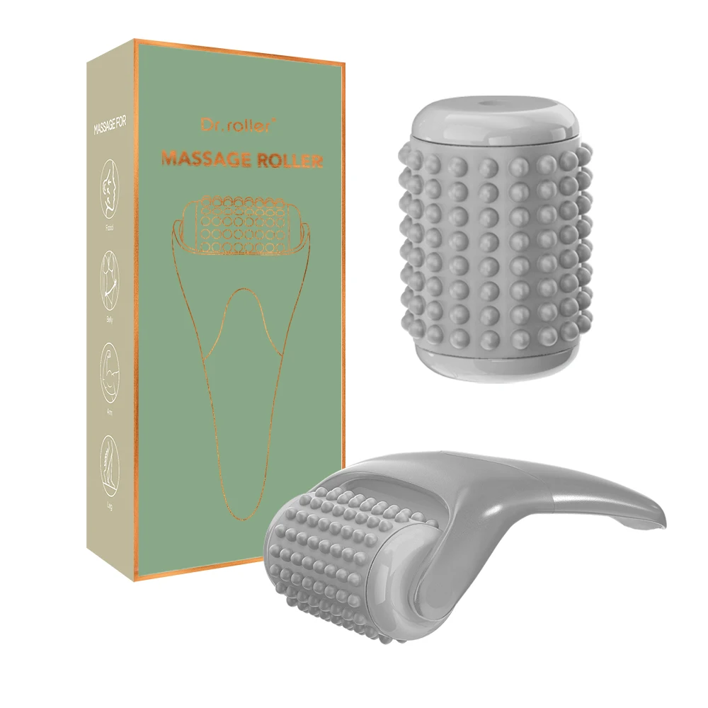 New Arrival Silicone Face And Body Ball Rolling Massager Roller Needleless For Home Use Belly Foot Soreness Massage Treatment