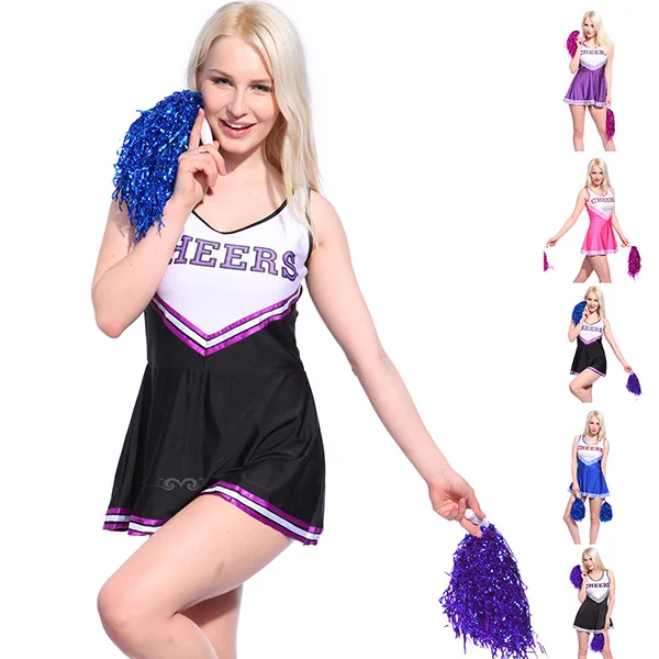 Hot sexy professional sport girls cheer dance cheerleader costume, custom cheerleading uniforms