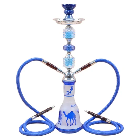 Cross-border supply of medium-sized Iron ShiSha with Acrylic Ornament ordinary ladies favorite hookah