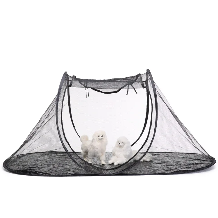Cross Border Hot Selling Foldable Storage Dog Cage Outdoor Cage Dog Occasion Iron Metal Wire Dog Cage