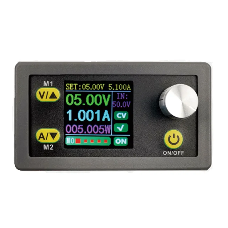 WZ5005E LCD voltage ammeter constant voltage constant current step-down module  50V5A  Adjustable NC DC regulated power supply