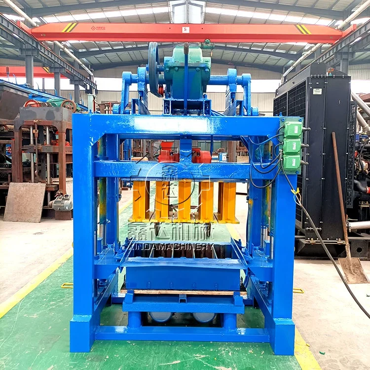 low price QT4-40 bricks blocks cement brick making machinery automatic block bricks manufacturing jobs to do at home