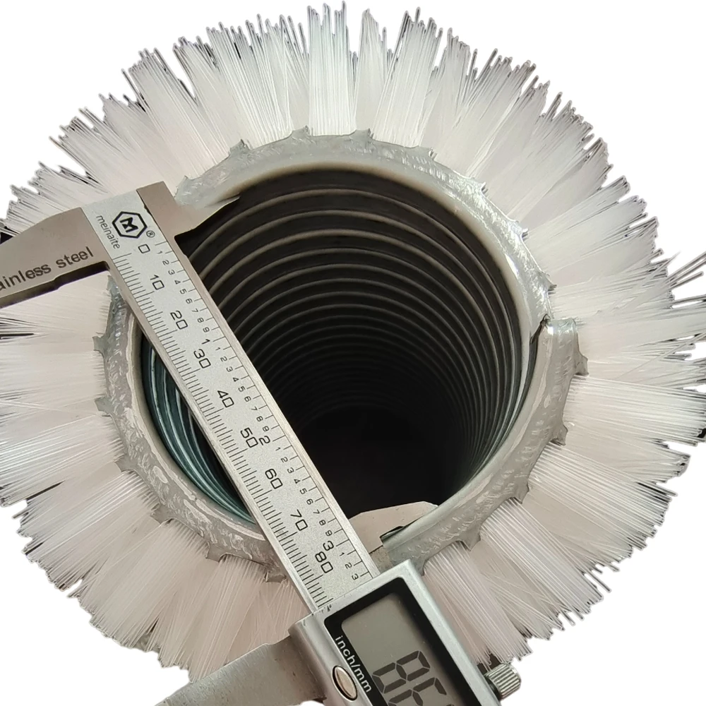 PP Filament Double Metal Band Cylinder Brush