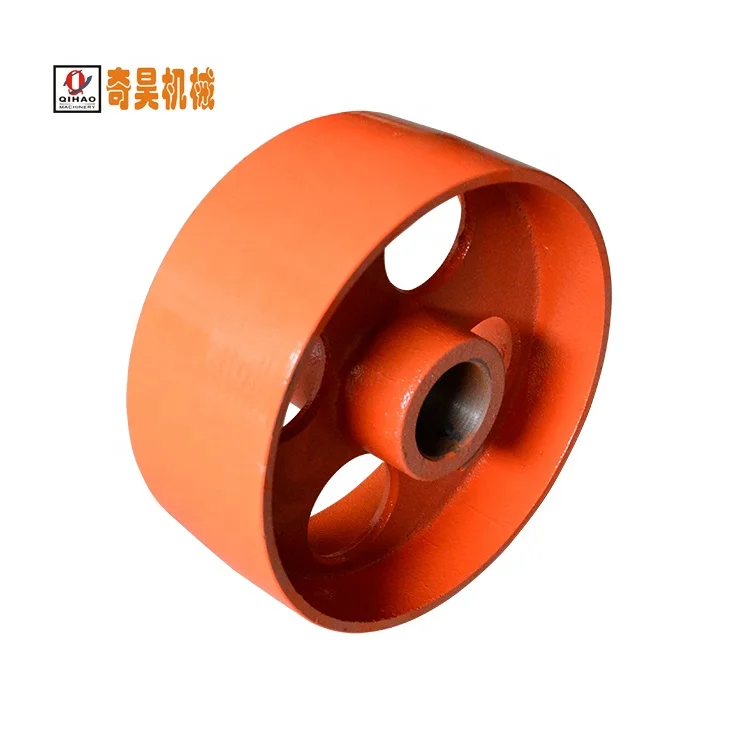 Factory Direct High Quality Aluminum Alloy long life Flat Belt Drive Pulley