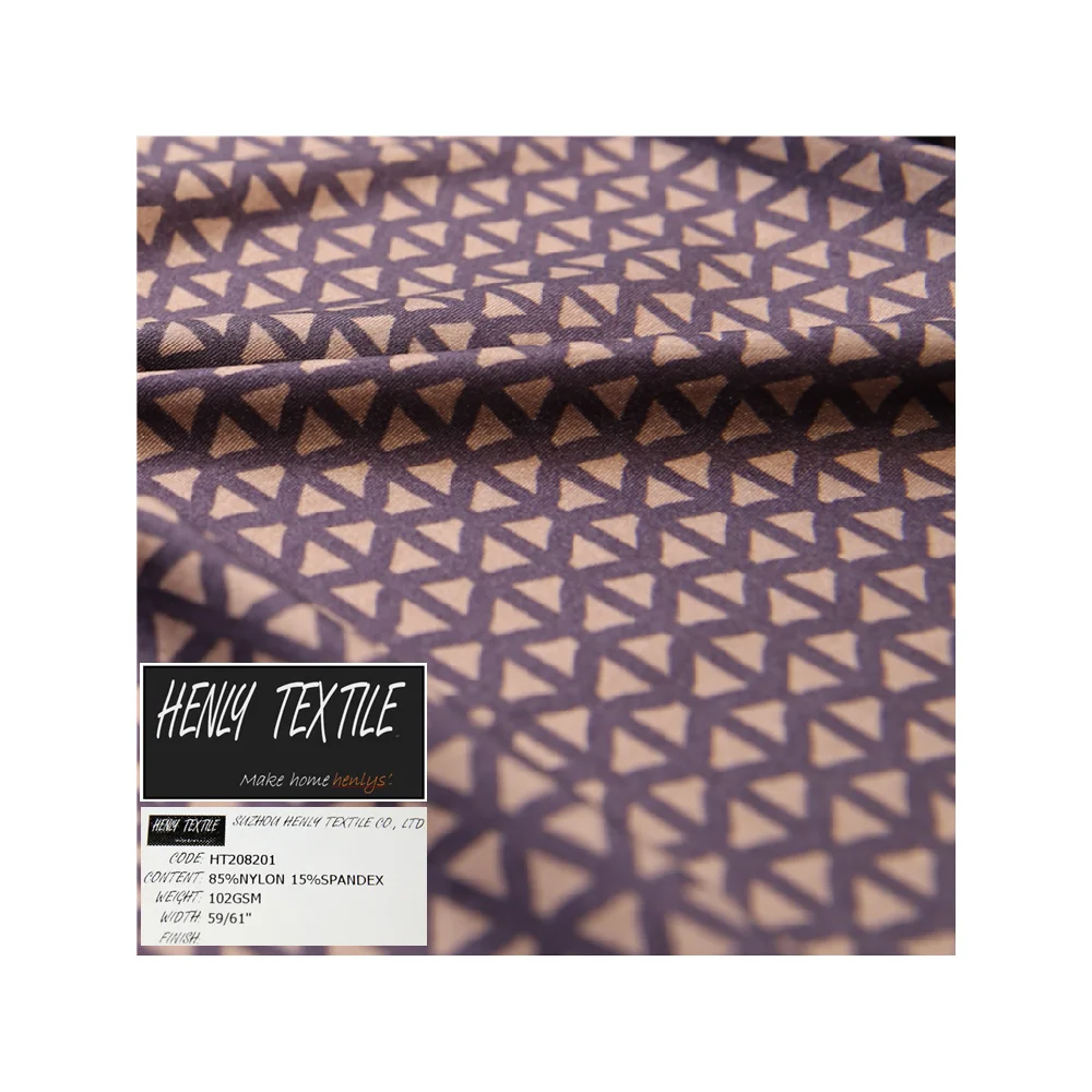 HT208201 85%NYLON 15%SPANDEX 102GSM KNITTED PRINTED JERSEY FABRIC FOR UNDERWEAR