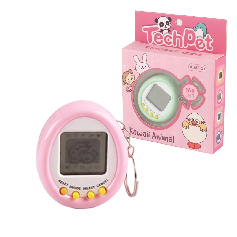 Electronic Pets Gift Keyring Educational Funny Virtual Cyber Pet Toy Gift Christmas Pets Toys