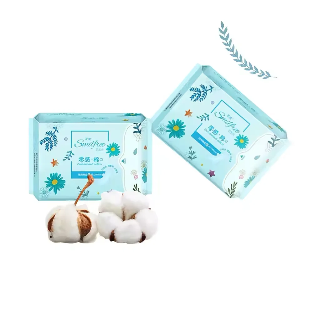Cheap price ultra-thin ladies zero-sensed comfortable menstrual pad