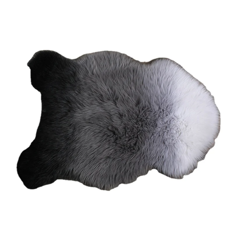 High Quality Wholesale Super Soft 100%  Polyester Fluffy Shaggy Faux Rabbit Fur Carpet Rugs Living Room Large Size Carpet