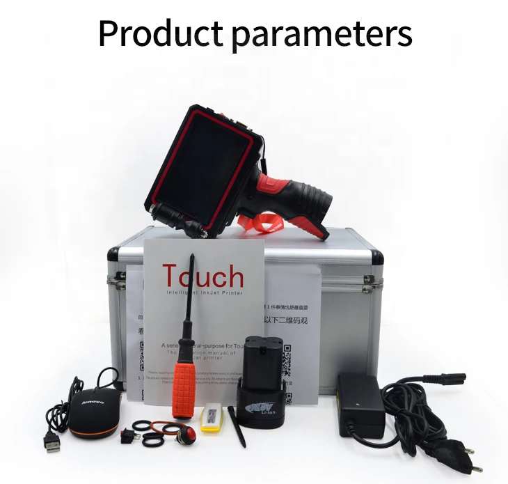 2020 Hand Held Inkjet Printer Machine 600Dpi For Plastic Bottles