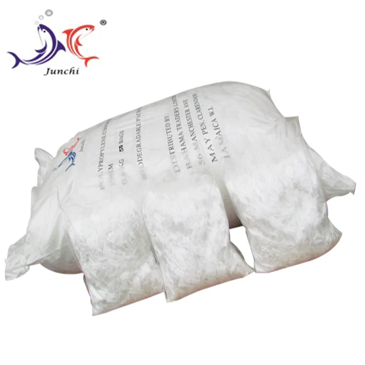 high tenacity Water soluble packaging 12mm  pp reinforcement  Fiber for concrete