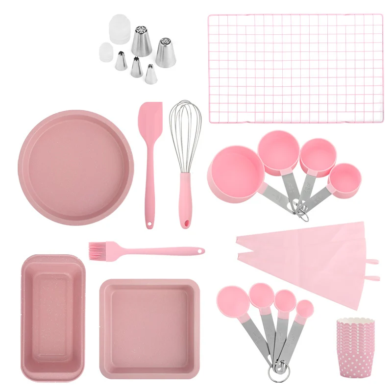 Beginner Adults Complete bakeware sets baking tools set Baking Pastry Tools Baking Accessories Cake Decorating Tool Set