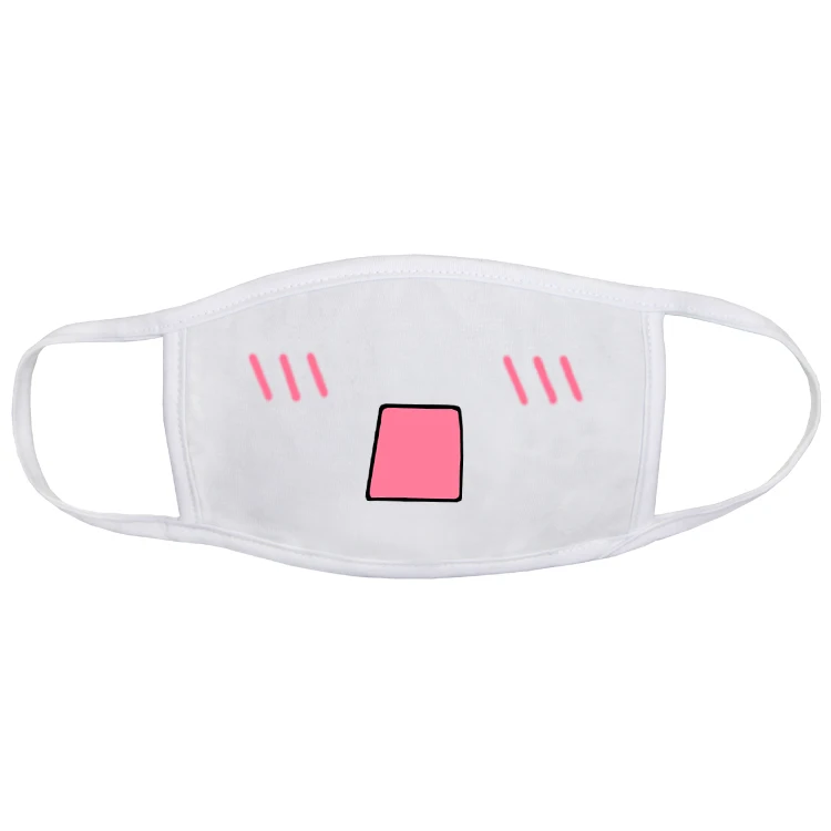 Cute multi-color anime mask performance supplies Guangzhou spot cheap winter casual funny expression dust mask