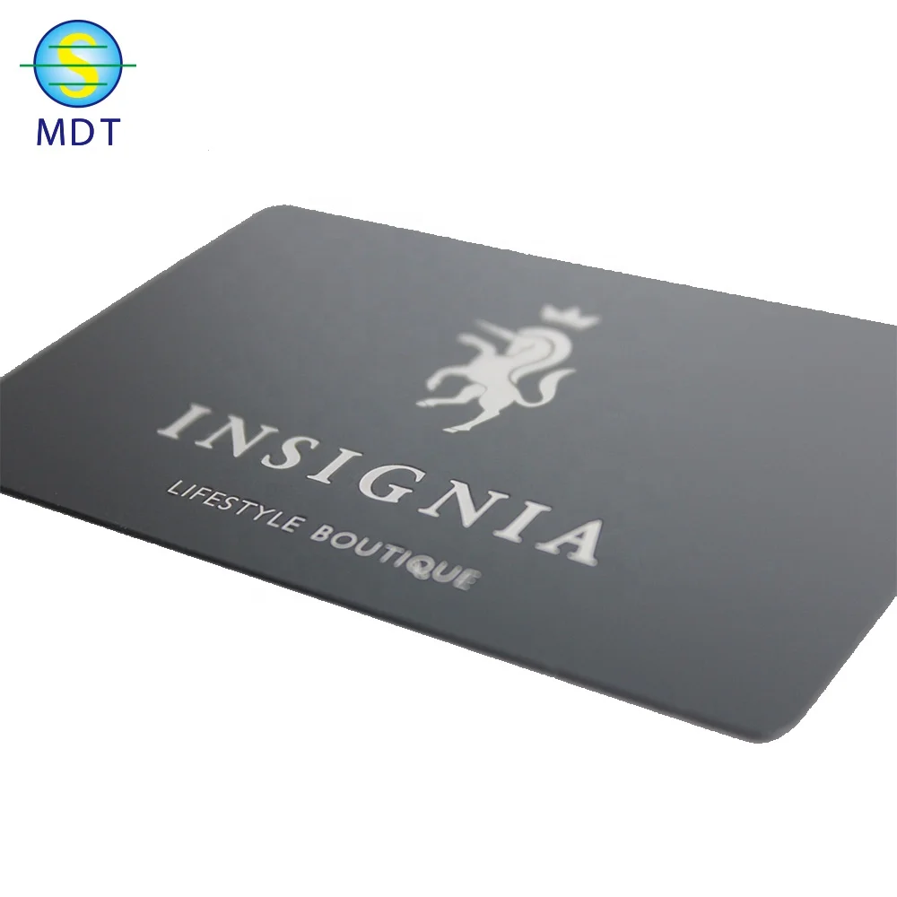 Engraving metal card Free design customized cheap business metal cards
