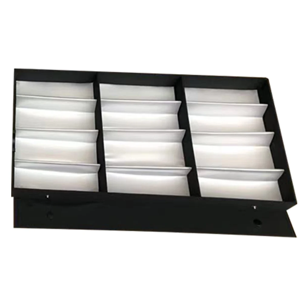 Shinetai No MOQ Black EVA 240 Grid Optical Sunglasses Exhibition Display Glasses Suitcase