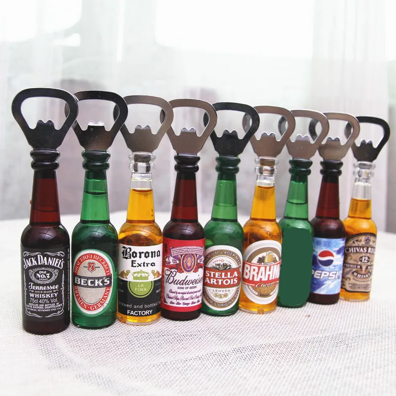 Wholesale bottle opener fridge magnets souvenir customized fridge magnetic fridge