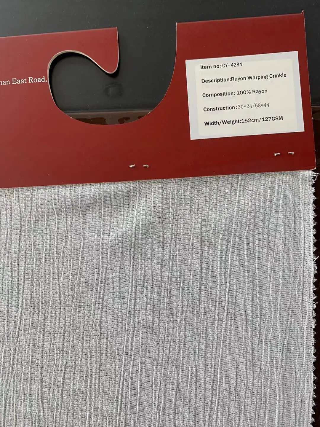 High Quality Comfortable, environmentally friendly and soft 100% Rayon Crepe fabric