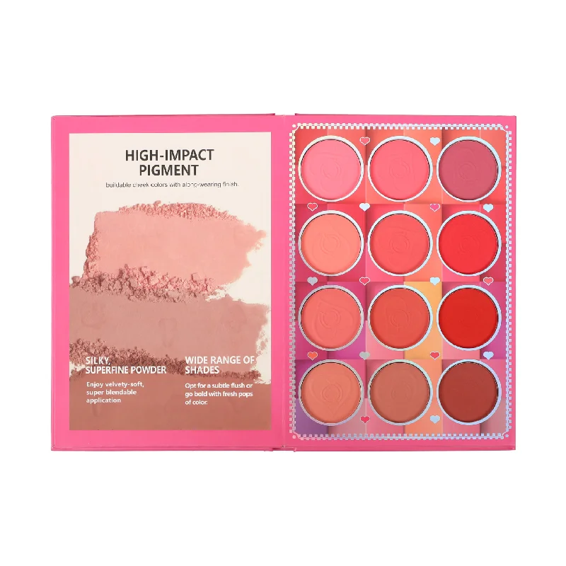 Wholesale Four Pages Eyeshadow Palette Primer Book Waterproof Cosmetic Beauty Makeup Set Sombra De Ojos Set For Kids And Women